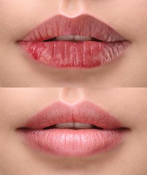 lip eczema 